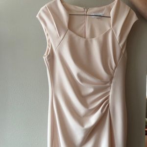 Blush Calvin Klein Sheath Dress